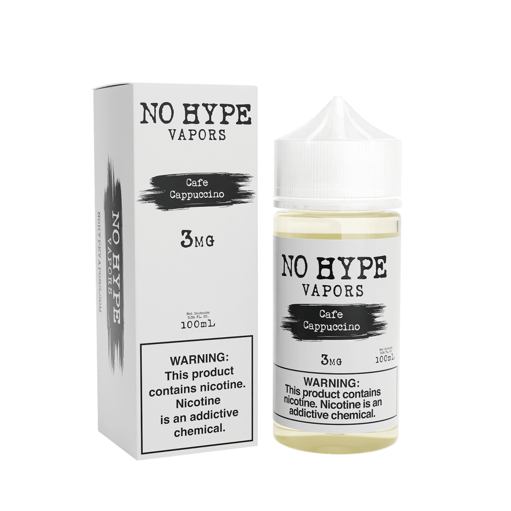 NO HYPE VAPORS - CAFE CAPPUCCINO - 100ML