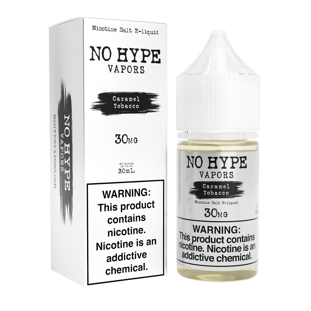 NO HYPE VAPORS SALT - CARAMEL TOBACCO - 30ML