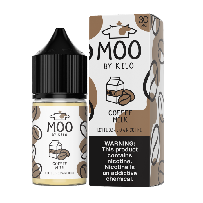 MOO E-LIQUIDS SALT BY KILO - COFFEE MILK - 30ML
