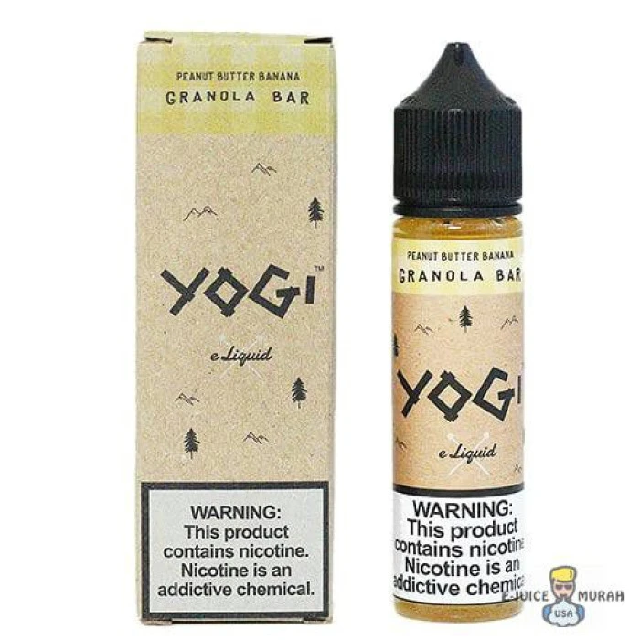 YOGI E-LIQUID - PEANUT BUTTER BANANA GRANOLA - 60ML