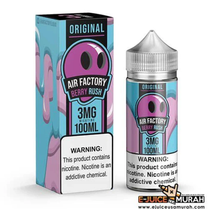 AIR FACTORY ELIQUID - BERRY RUSH - 100ML