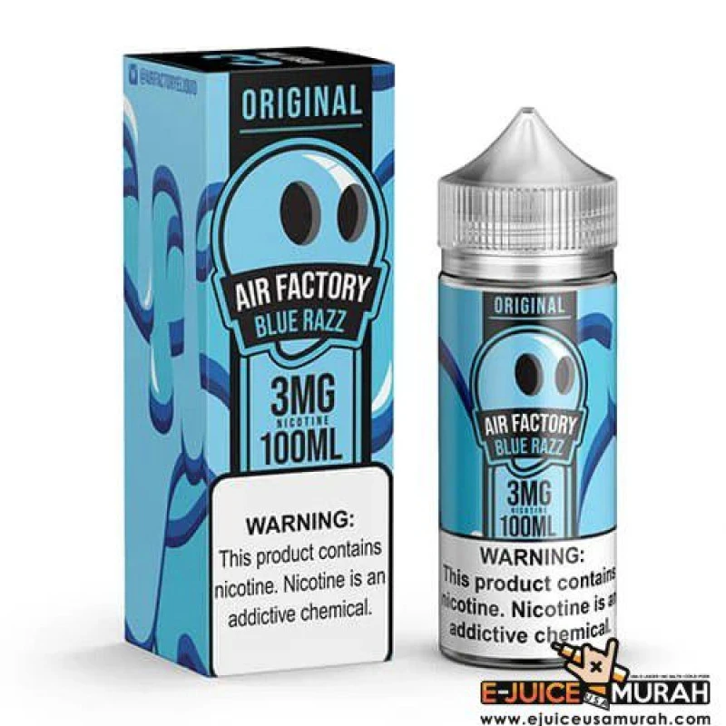 AIR FACTORY ELIQUID - BLUE RAZZ - 100ML