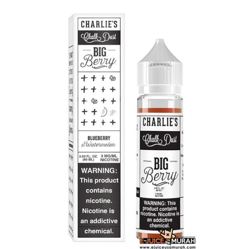 CHARLIE'S CHALK DUST - BIG BERRY - 60ML