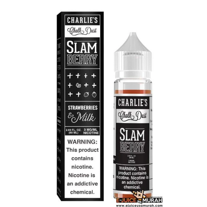 CHARLIE'S CHALK DUST - SLAM BERRY - 60ML