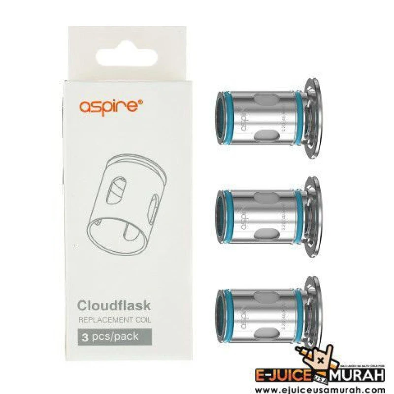 ASPIRE CLOUDFLASK REPLACEMENT OCC / COILS PACK x 3PCS ASPIRE CLOUDFLASK REPLACEMENT OCC / COILS PACK x 3PCS