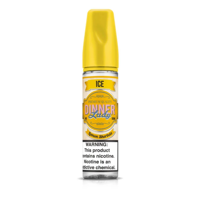 DINNER LADY ICE - LEMON SHERBET ICE - 60ML