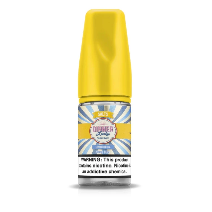 DINNER LADY SALTS DRINKS - LEMON ICE TEA NIC SALT - 30ML