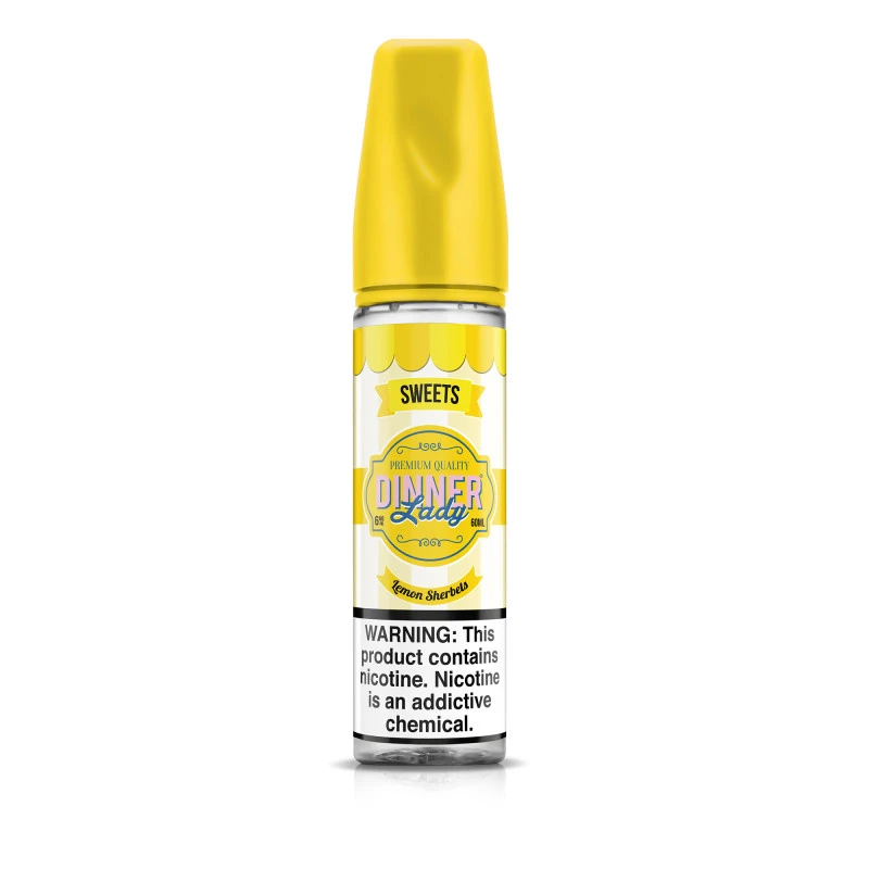 DINNER LADY SWEETS  - LEMON SHERBET - 60ML