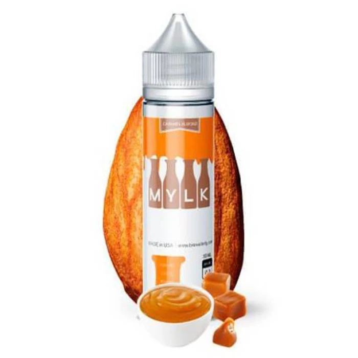 MYLK BREWELL VAPORY - CARAMEL ALMOND - 60ML MYLK BREWELL VAPORY - CARAMEL ALMOND - 60ML