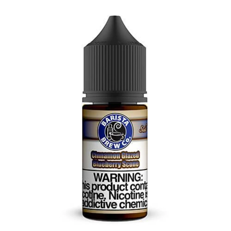 BARISTA BREW CO SALTS - CINNAMON GLAZED BLUEBERRY SCONE - 30ML