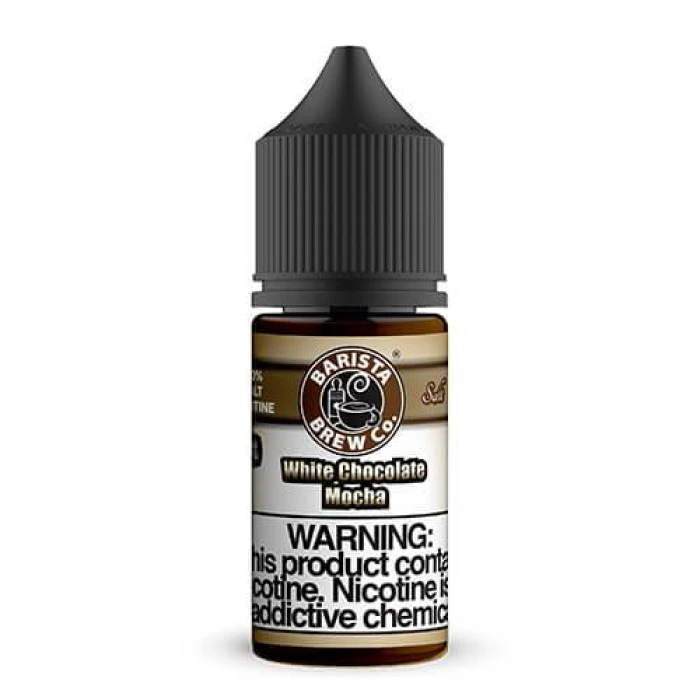 BARISTA BREW CO SALTS - WHITE CHOCOLATE MOCHA - 30ML