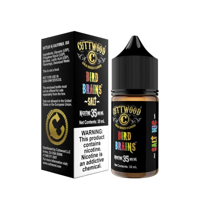 CUTTWOOD SALT - BIRD BRAINS - 30ML