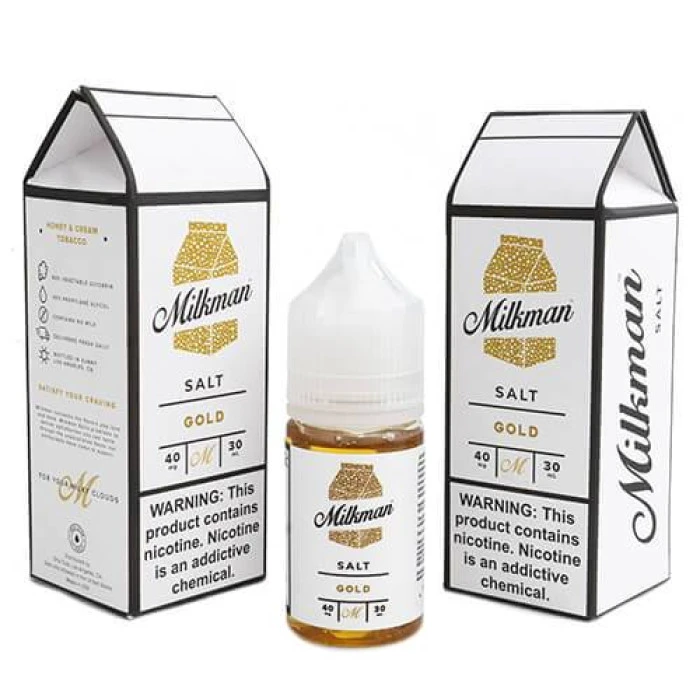THE MILKMAN SALT - THE GOLD SALT - 30ML