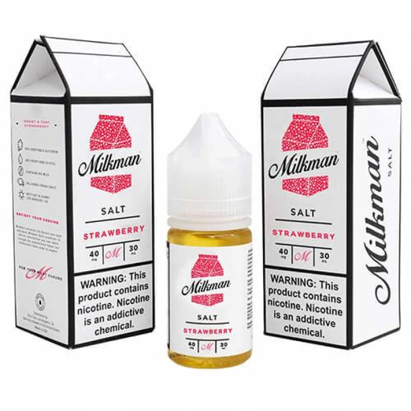 THE MILKMAN SALT - THE STRAWBERRY SALT - 30ML