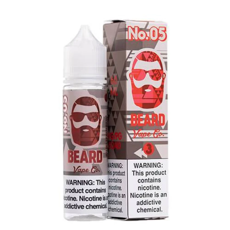 BEARD VAPE CO. - No. 05 STRAWBERRY CHEESECAKE - 60ML