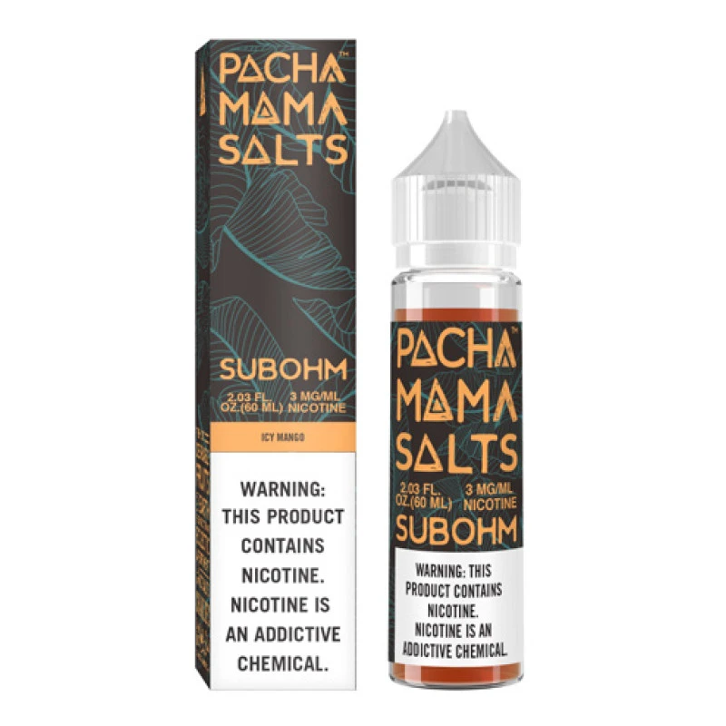 PACHAMAMA SUB-OHM SALTS - ICY MANGO - 60ML