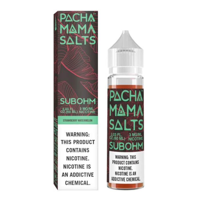 PACHAMAMA SUB-OHM SALTS - STRAWBERRY WATERMELON - 60ML