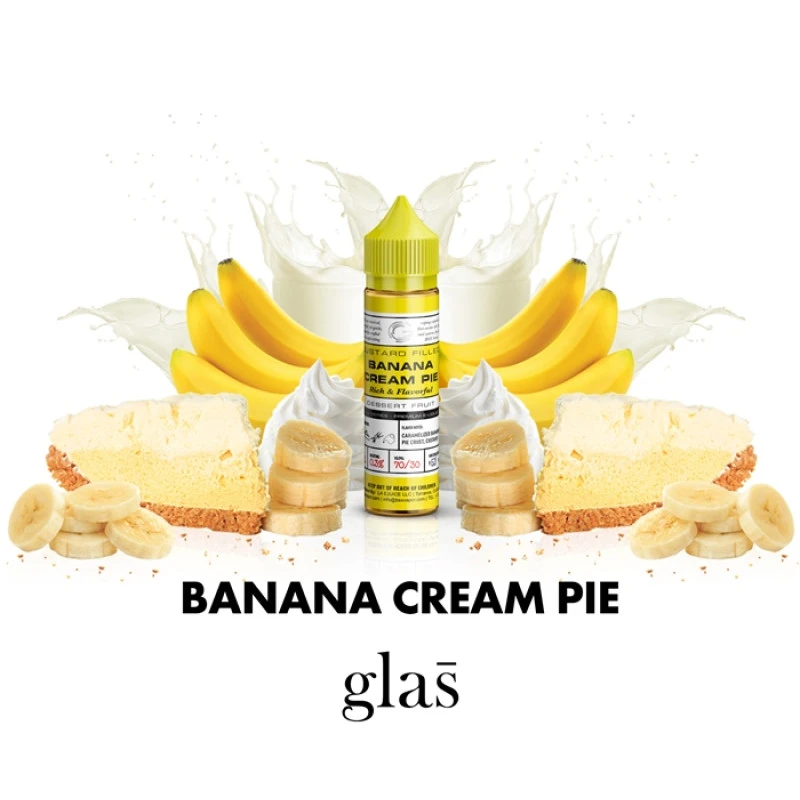 GLAS BASIX BSX SERIES - BANANA CREAM PIE - 60ML