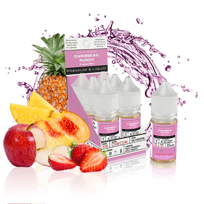 GLAS BASIX BSX NIC SALTS - CARIBBEAN PUNCH - 30ML