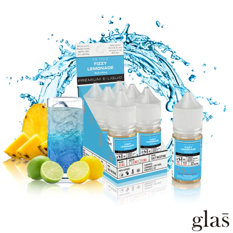 GLAS BASIX BSX NIC SALTS - FIZZY LEMONADE - 30ML