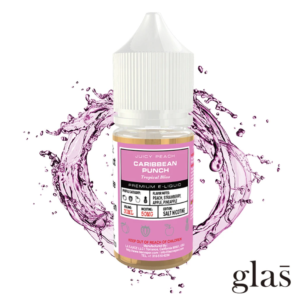 GLAS BASIX BSX NIC SALTS - CARIBBEAN PUNCH - 30ML