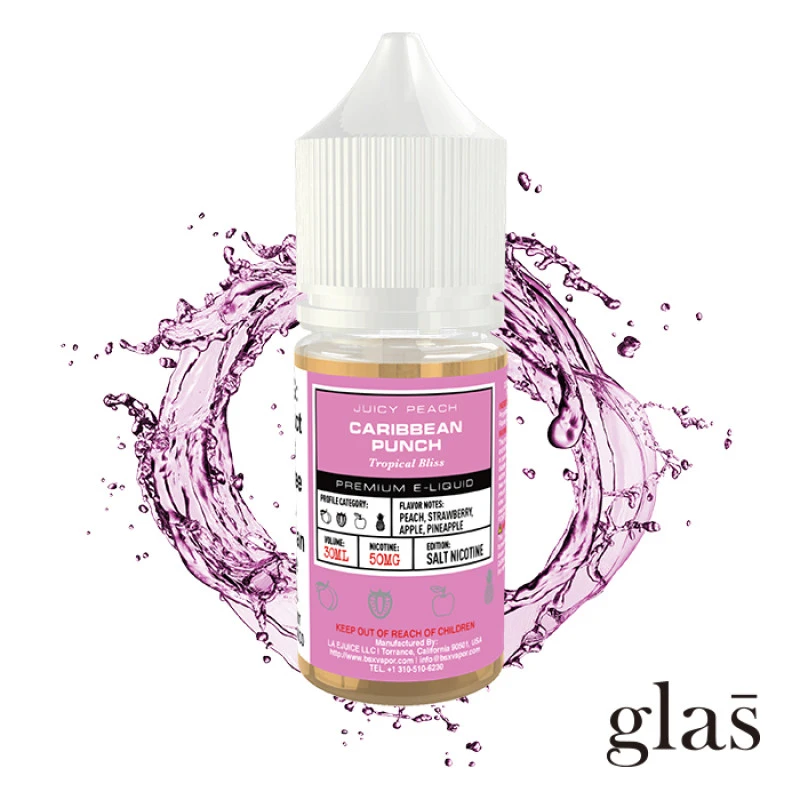 GLAS BASIX BSX NIC SALTS - CARIBBEAN PUNCH - 30ML