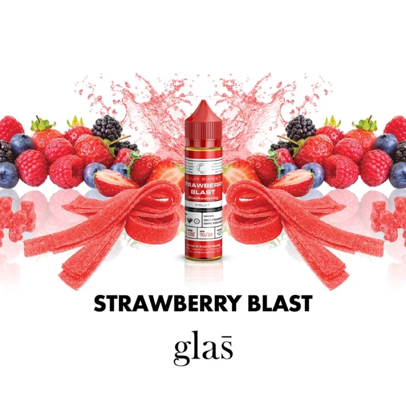 GLAS BASIX BSX Series - Strawberry Blast - 60ml