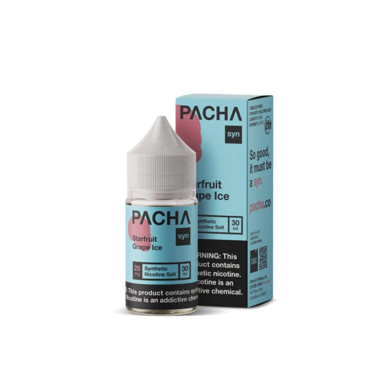 PACHAMAMA SYN SALTS TFN - STARFRUIT GRAPE ICE - 30ML