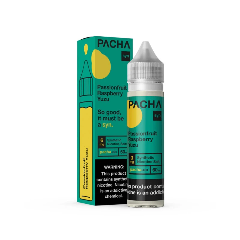 PACHAMAMA TFN - PASSION FRUIT RASPBERRY YUZU - 60ML PACHAMAMA TFN - PASSION FRUIT RASPBERRY YUZU - 60ML