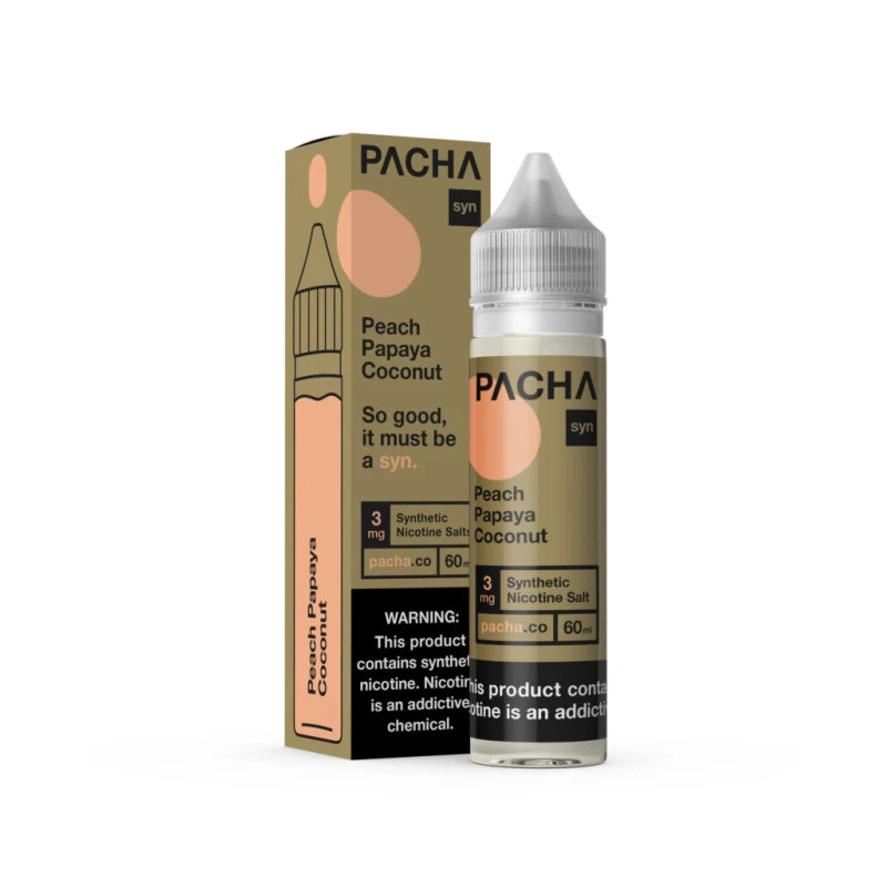 PACHAMAMA TFN - PEACH PAPAYA COCONUT CREAM - 60ML