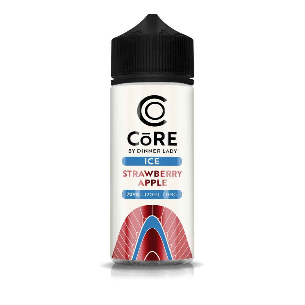 CORE BY DINNER LADY - STRAWBERRY APPLE ICE - 120ML