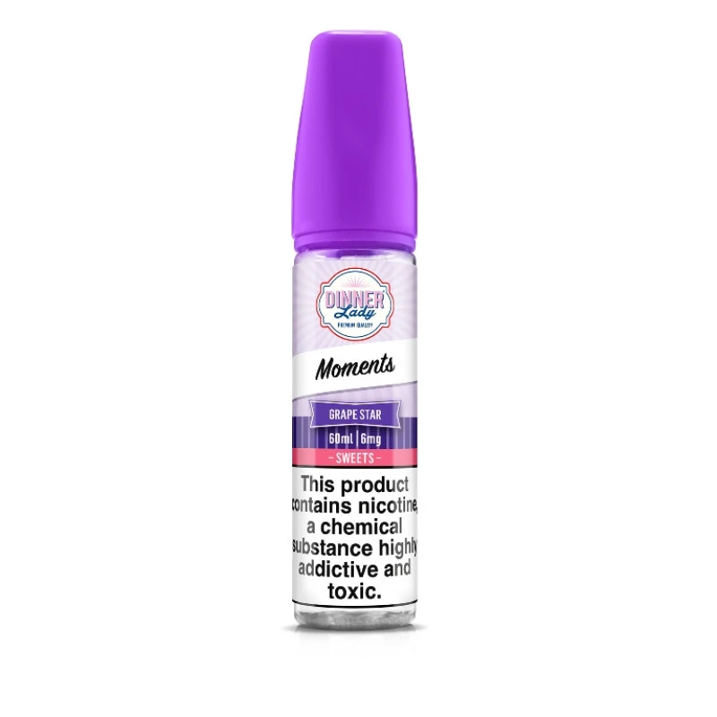 DINNER LADY MOMENTS - GRAPE STAR - 60ML DINNER LADY MOMENTS - GRAPE STAR - 60ML