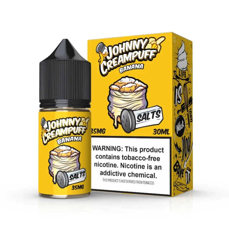 JOHNNY CREAMPUFF SALTS - BANANA - 30ML JOHNNY CREAMPUFF SALTS - BANANA - 30ML