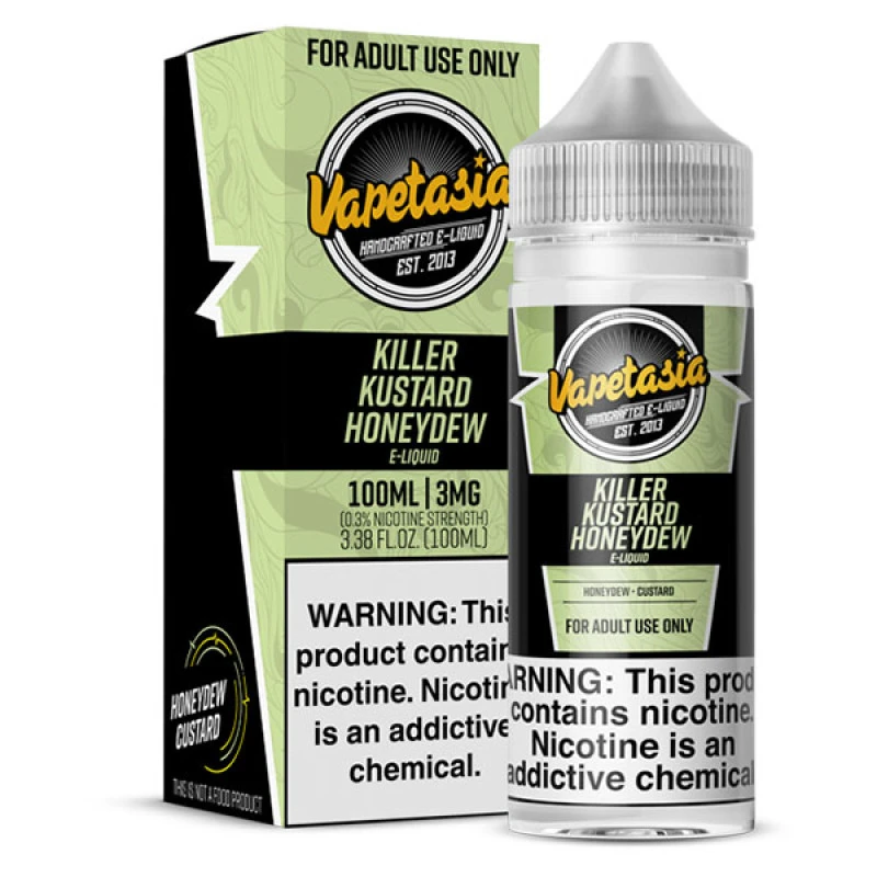 VAPETASIA - KILLER KUSTARD HONEYDEW - 100ML