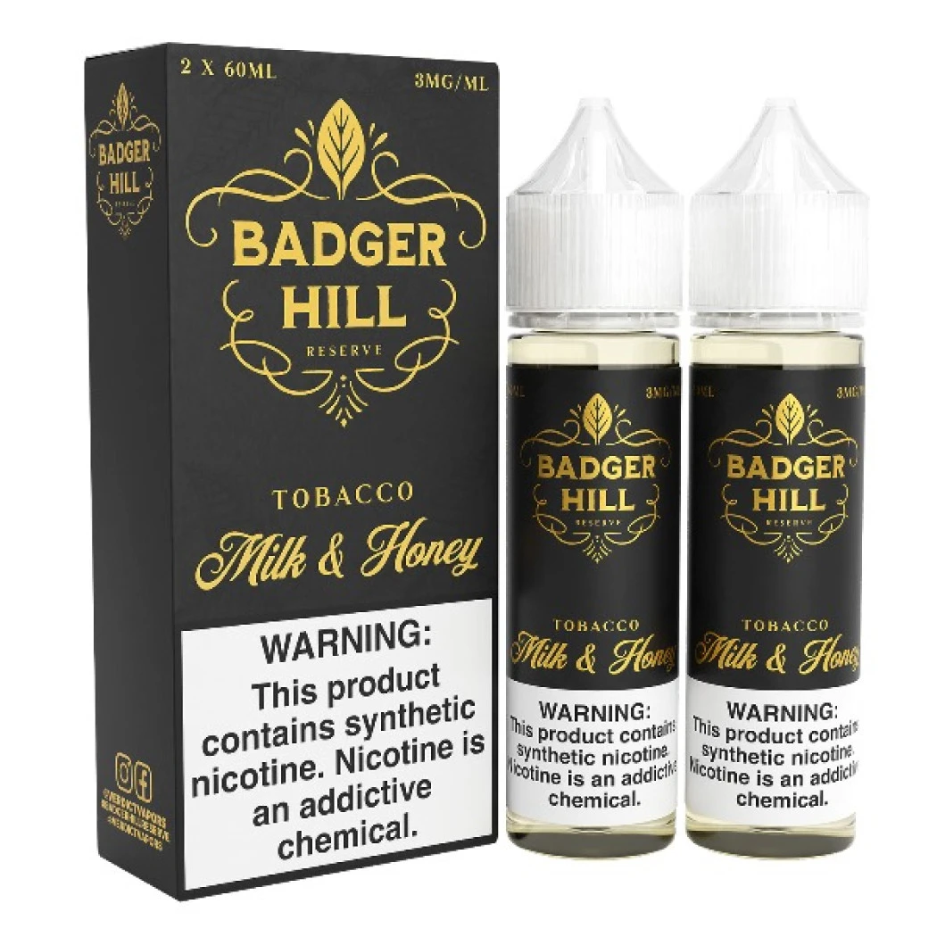 BADGER HILL - MILK & HONEY - 120ML