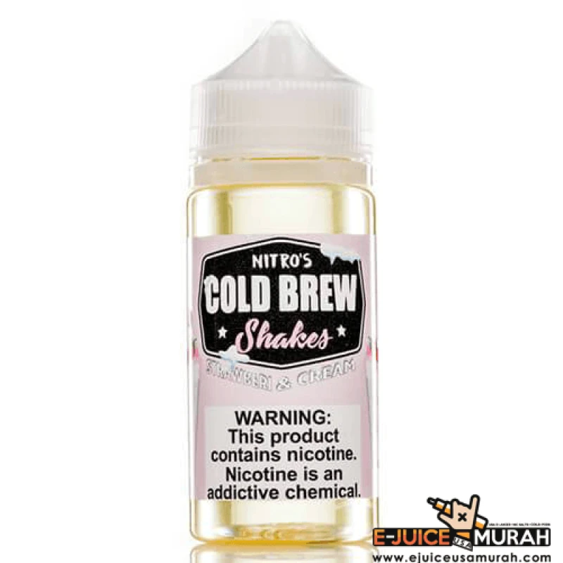 NITRO’S COLD BREW SHAKES - STRAWBERI CREAM - 100ML