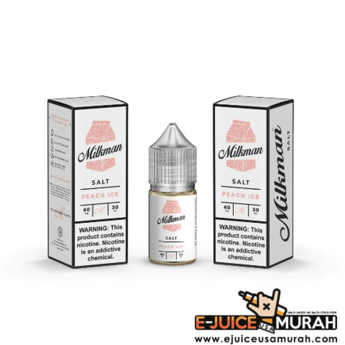 THE MILKMAN SALT ICED - PEACH SALT ICE - 30ML
