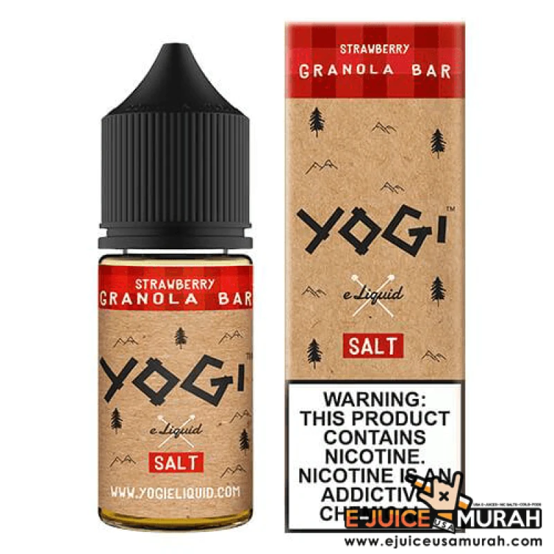 YOGI ELIQUID SALTS - STRAWBERRY YOGI SALT - 30ML YOGI ELIQUID SALTS - STRAWBERRY YOGI SALT - 30ML