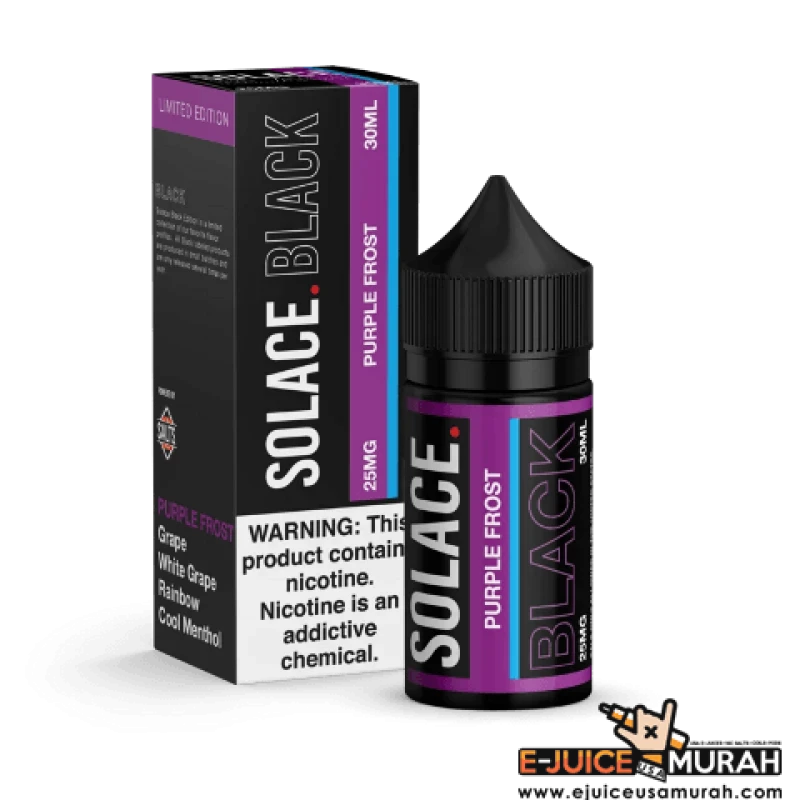 SOLACE BLACK SALTS - PURPLE FROST - 30ML