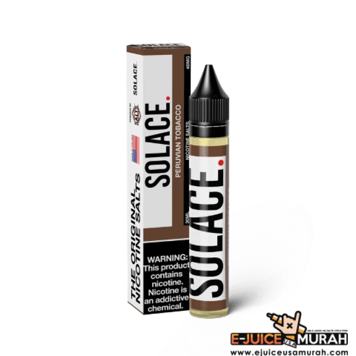 SOLACE SALTS - PERUVIAN TOBACCO - 30ML