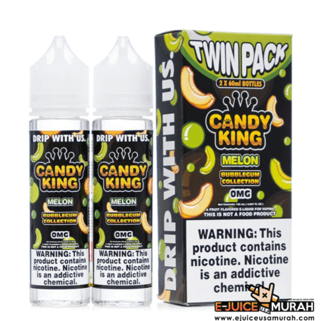BUBBLEGUM COLLECTION BY CANDY KING - MELON - 60ML