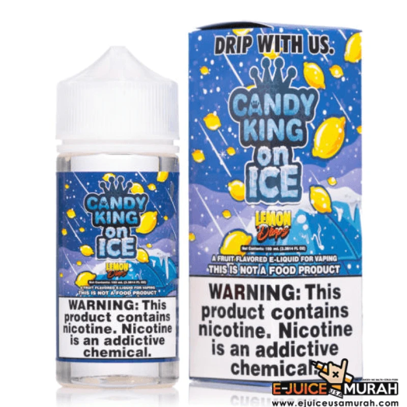 CANDY KING ON ICE - LEMON DROPS - 100ML