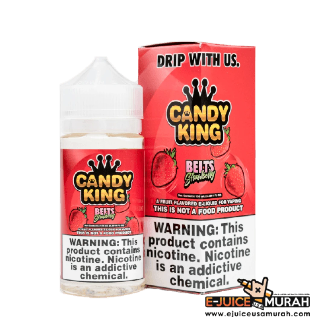 CANDY KING - STRAWBERRY BELTS - 100ML
