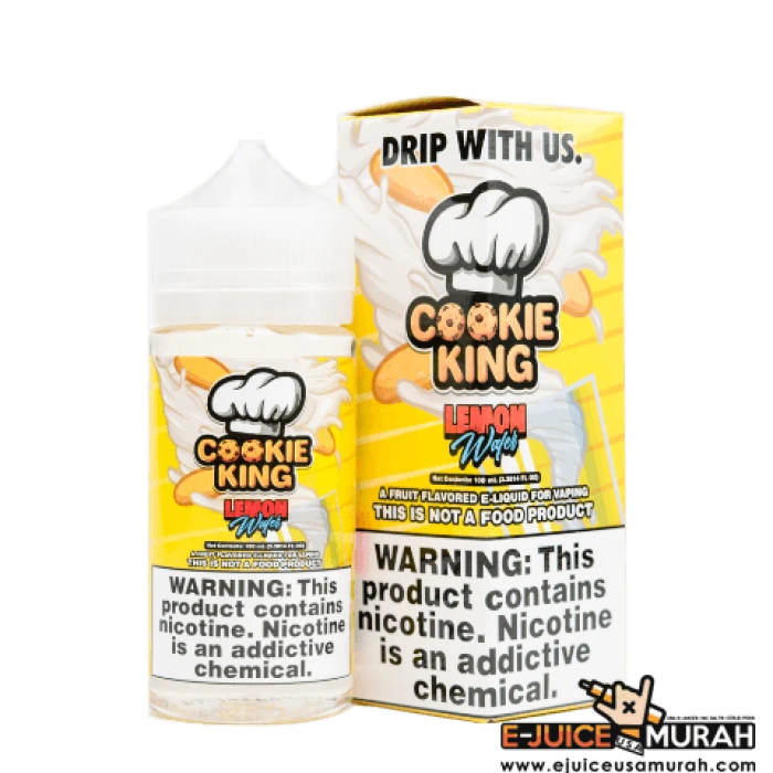 COOKIE KING - LEMON WAFER - 100ML