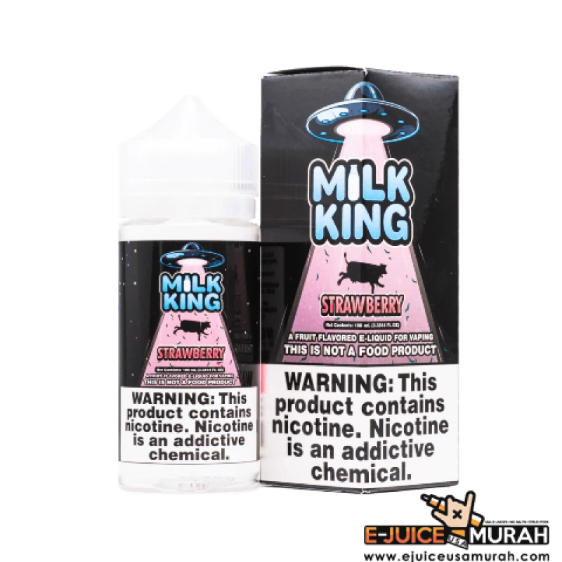 MILK KING - STRAWBERRY MILK - 100ML
