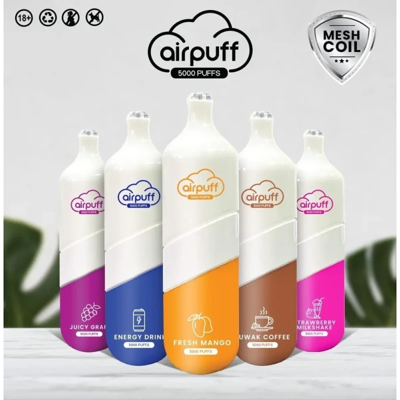 AIRPUFF DISPOSABLE 5000 PUFFS POD