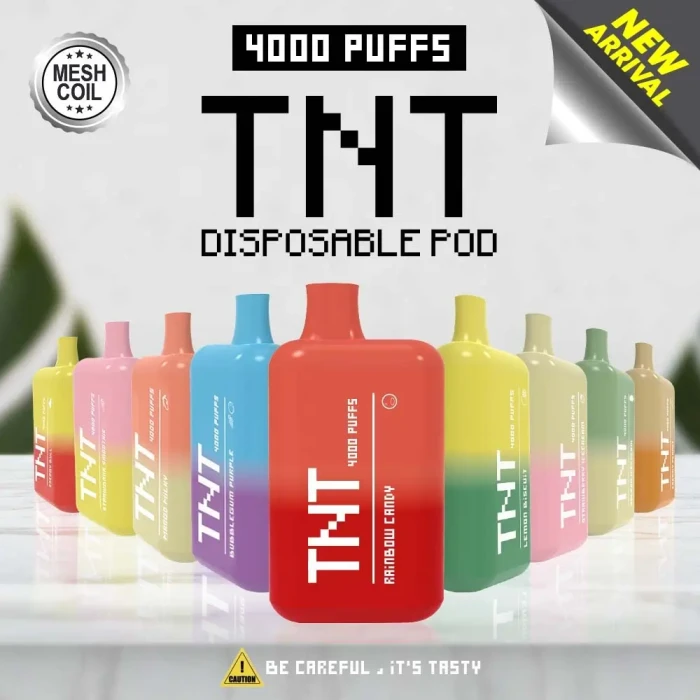 TNT DISPOSABLE 4000 PUFFS POD