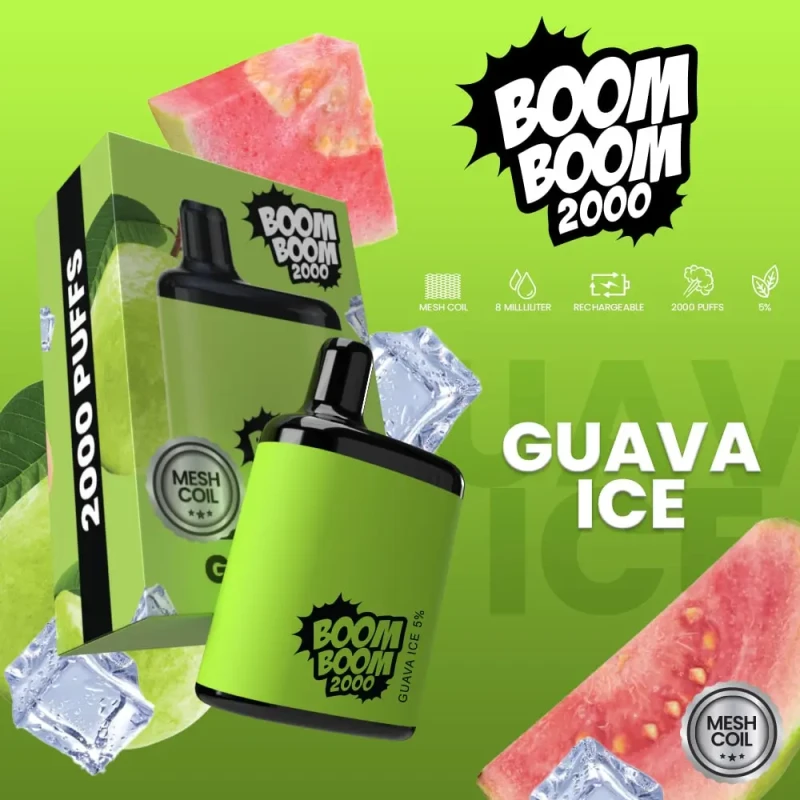 Boom Boom Disposable 2000 Puffs Pod
