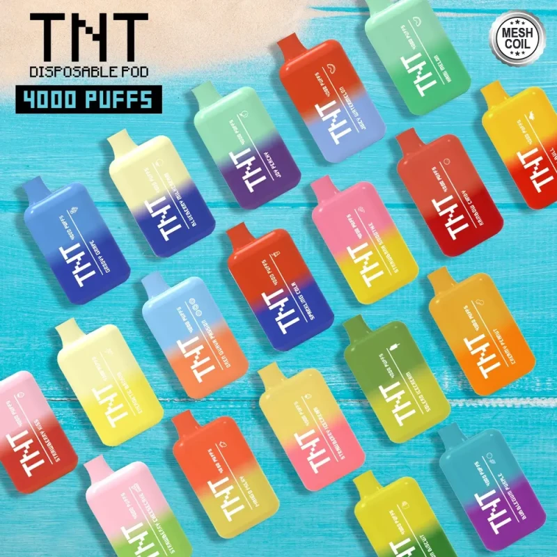 TNT DISPOSABLE 4000 PUFFS POD