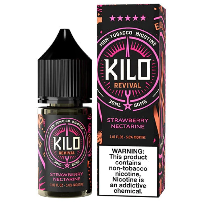KILO REVIVAL SALT TFN - STRAWBERRY NECTARINE - 30ML KILO REVIVAL SALT TFN - STRAWBERRY NECTARINE - 30ML